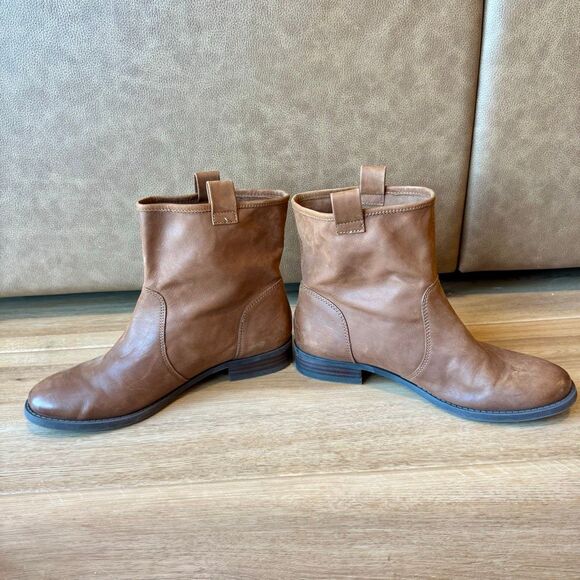 Sole Society Women’s Tan Brown Natasha Fall Ankle Boots Size 8 1/2 - Picture 2 of 5
